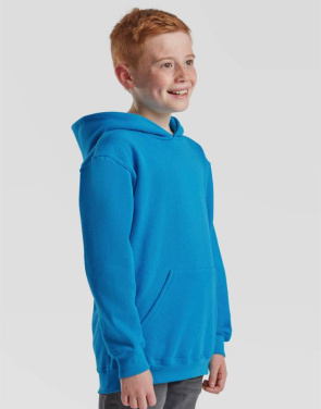 Klassisk huvtröja för barn, röd – Fruit of the Loom (3)