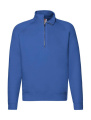 Premium sweatshirt med dragkedja, kungsblå, Kunglig
