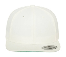 Klassisk Snapback-keps, vit