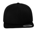 Klassisk Snapback-keps, svart
