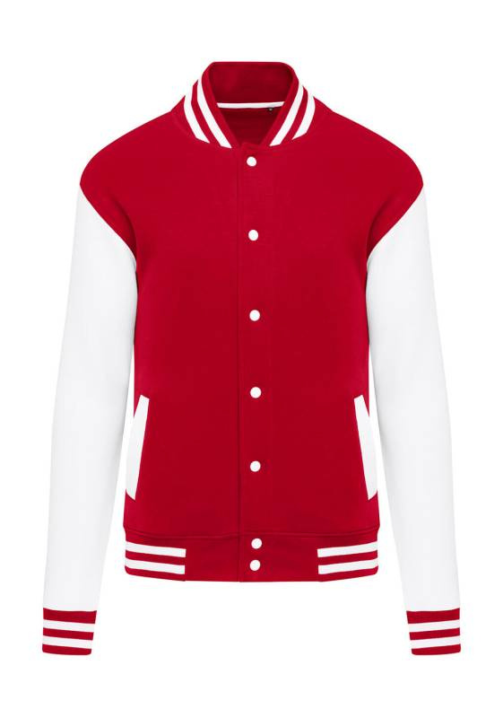 Original Varsity Jacket Barn, Röd/Snövit – SG Originals (1)
