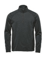 Herr Treeline 1/4 Zip-tröja, Svart ljung