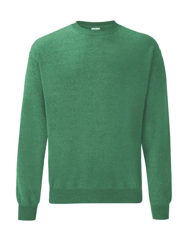 Klassiskt set i sweatshirt, Heather Green – Fruit of the Loom (1)