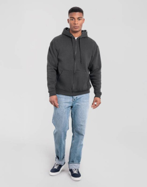 Ikonisk premium huvjacka, svart – Fruit of the Loom (3)