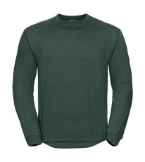 Arbetskläder Set-in Sweatshirt, flaskgrön