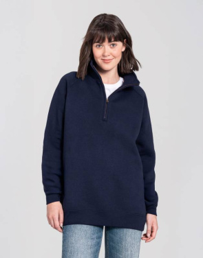 Ikonisk premium sweatshirt med dragkedja, svart – Fruit of the Loom (3)