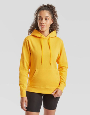 Klassisk huvtröja för damer, Kelly Green – Fruit of the Loom (2)
