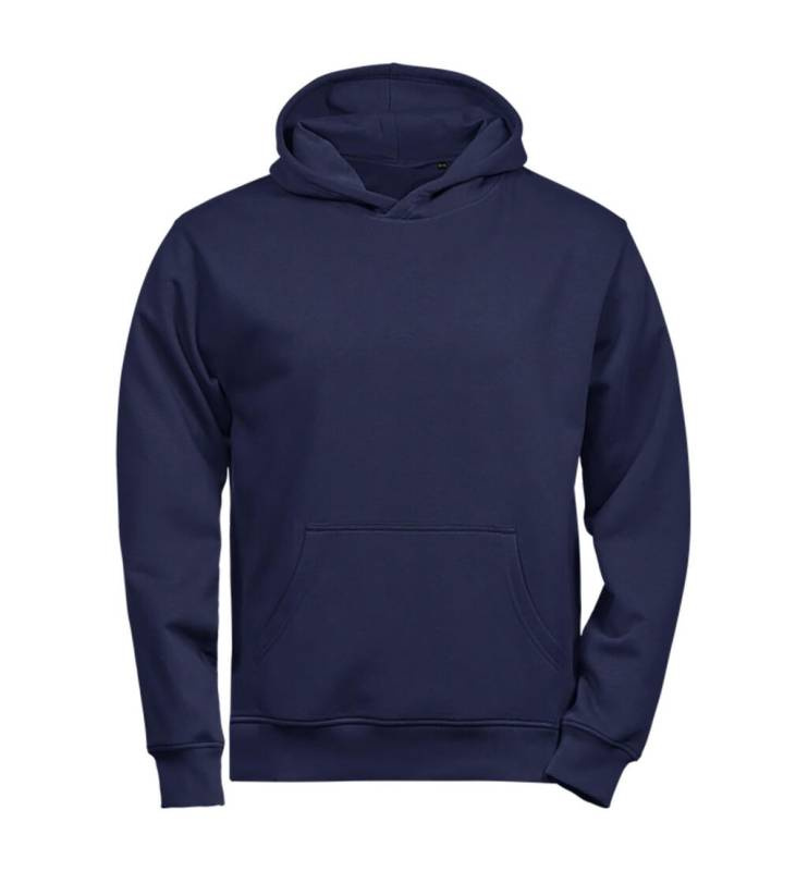 Junior OMÄRKT Huvtröja, marinblå – Tee Jays (1)