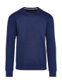 Signature Tagless Crew Neck Sweatshirt Unisex, marinblå, Marin