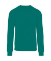Signature Tagless Crew Neck Sweatshirt Unisex, Smaragdgrön
