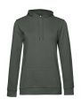 #Huvtröja /dam French Terry, Millennial Khaki