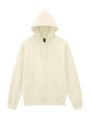 Softstyle mellanviktig fleecehuvtröja för vuxna, benvit, Off White