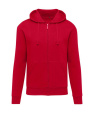 Originals Hooded Full Zip Herr, röd