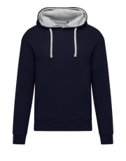 Originals Kontrast Hooded Sweat Herr, Mörksvart/Ljus Oxford