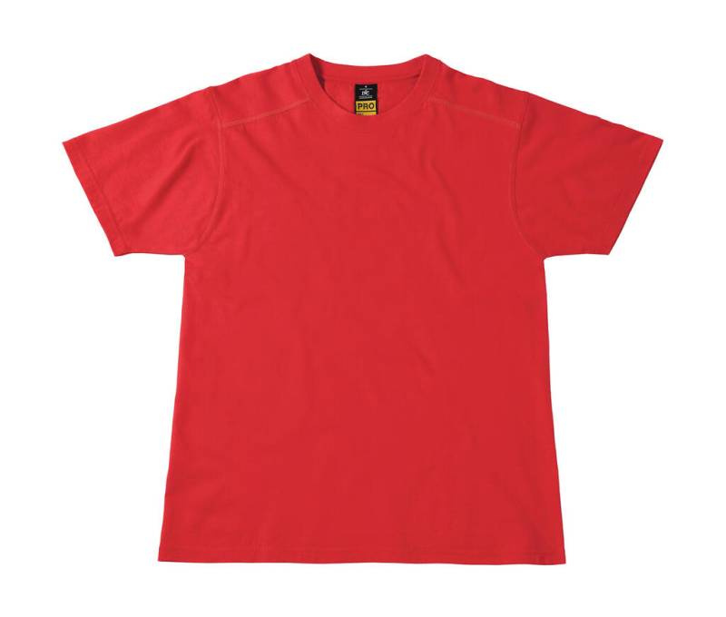 Perfekt Pro Workwear T-shirt, röd – B&C Pro (1)