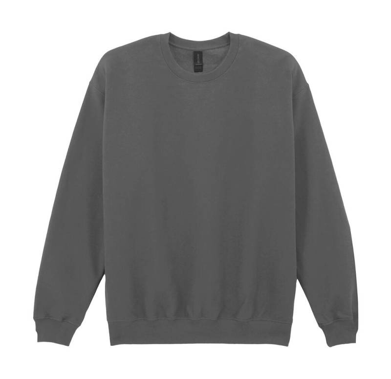 Softstyle mellanvikt fleece vuxen rund halsringning, kolgrå – Gildan (1)