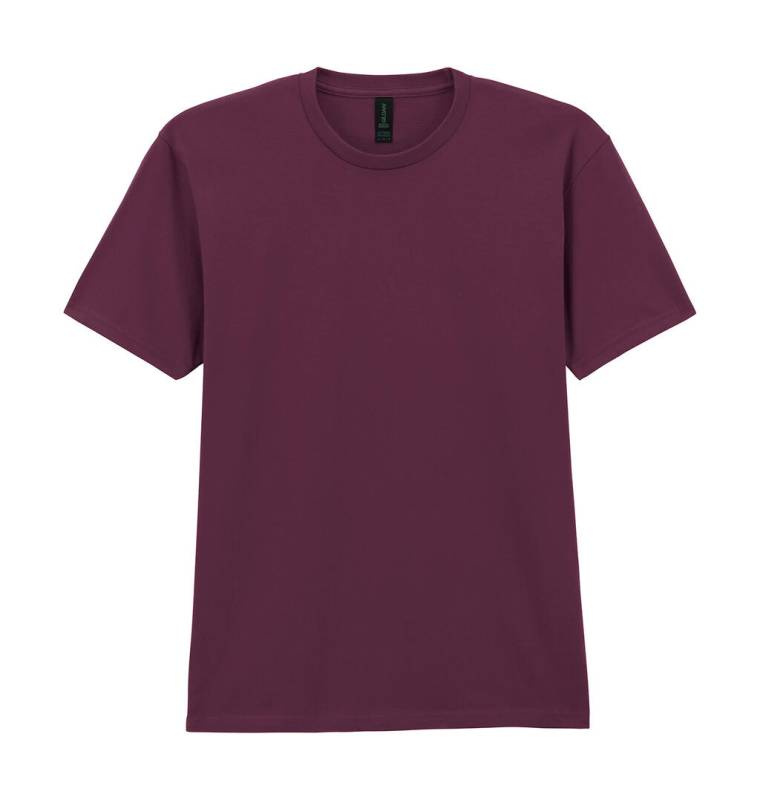Softstyle mellanviktig vuxen t-shirt, Rödbrun – Gildan (1)