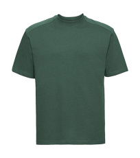 T-shirt med slitstarka arbetskläder, flaskgrön