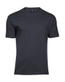 Herrmode mjuk t-shirt, mörkgrå