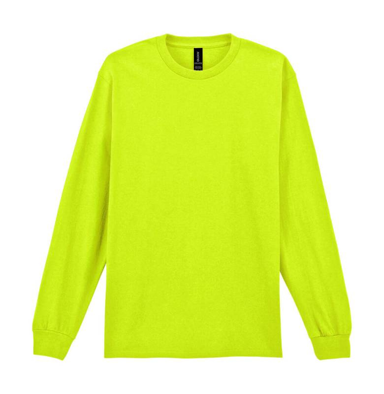 Ultrabomulls-T-shirt för vuxna, Säkerhetsgrön – Gildan (1)