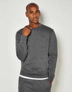 Regular Fit Sweatshirt Superwash® 60º, Mörkgrå melerad – Kustom Kit (2)
