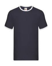 Ringer T, marinblå/vit