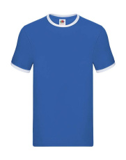 Ringer T, kungsblå/vit