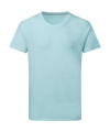 Signature Tagless T-shirt Herr, Ängelblå