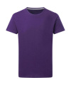 Signature Tagless T-shirt Herr, lila, Purpur