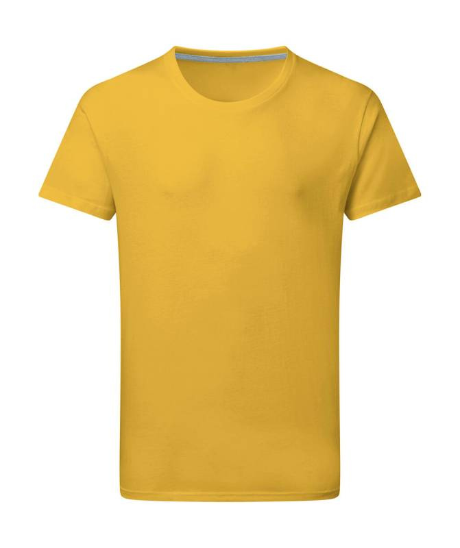 Signature Tagless T-shirt Herr, Solros – SG Signature (1)