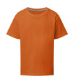 Signatur Tagless T-shirt Barn, orange