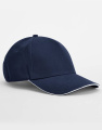 EarthAware® Klassisk ekologisk bomull 5-panels sandwichskärm, Fransk marin/vit