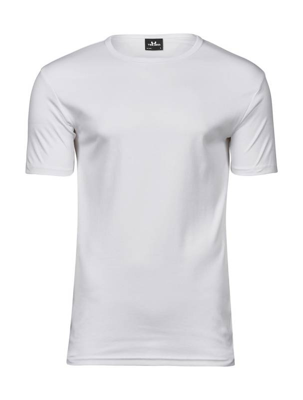 Herr Interlock-t-shirt, vit – Tee Jays (1)