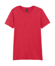 Softstyle CVC Dam T-shirt, Röd dimma
