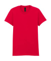 Softstyle mellanviktig t-shirt för kvinnor, röd