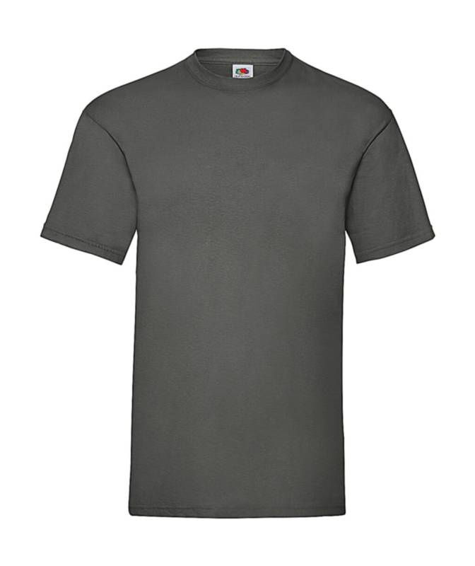 Värdeviktig t-shirt, Ljus grafit – Fruit of the Loom (1)