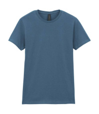 Softstyle Dam T-shirt, Indigoblå