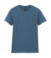 Softstyle Dam T-shirt, Indigoblå