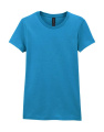 Softstyle Dam T-shirt, Antik safir
