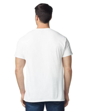 Lätt bomulls-t-shirt för vuxna utan etikett, vit – Gildan (2)