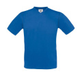 Exakt V-ringad T-shirt, kungsblå, Kunglig blå