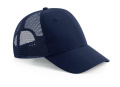 Återvunnen Urbanwear 6 Panel Snapback Trucker, fransk marinblå, Franska flottan