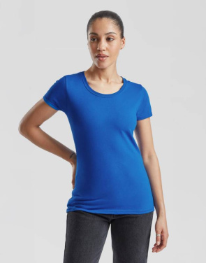 Dam Original T-shirt, vit – Fruit of the Loom (2)