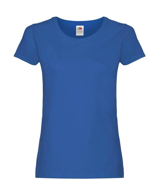 Dam Original T-shirt, kungsblå – Fruit of the Loom (1)