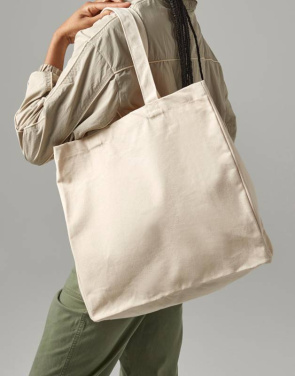 Klassisk canvasshopper, naturfärgad – Quadra (2)