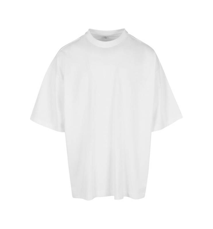 Enorm t-shirt, vit – Build Your Brand (1)