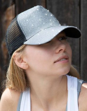 New York Glitter-keps, Silver – Result Headwear (4)