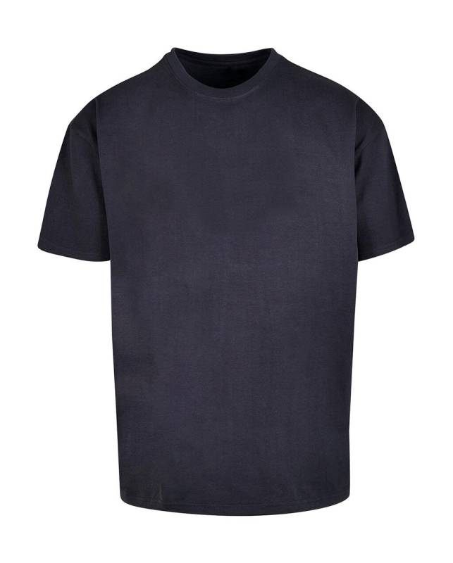 Tjock oversize-tröja, marinblå – Build Your Brand (1)