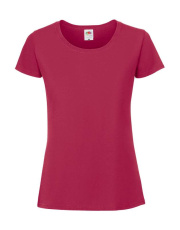 Dam Iconic 195 Ringspun Premium T-shirt, Tranbär