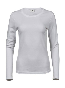 Dam LS Interlock T-shirt, marinblå – Tee Jays (3)